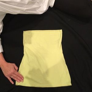 Yellow- Lime colored tub top